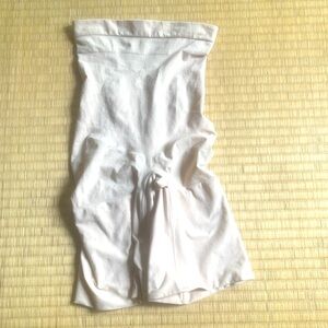 SPANX Nude High Waisted Shaping Shorts.